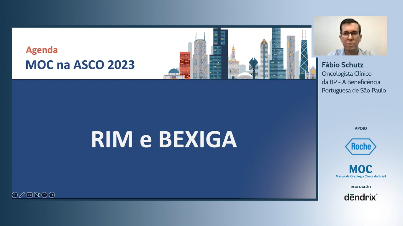 Agenda PréASCO 2023 CÂNCER GU Rim e Bexiga Dr. Fábio Schütz